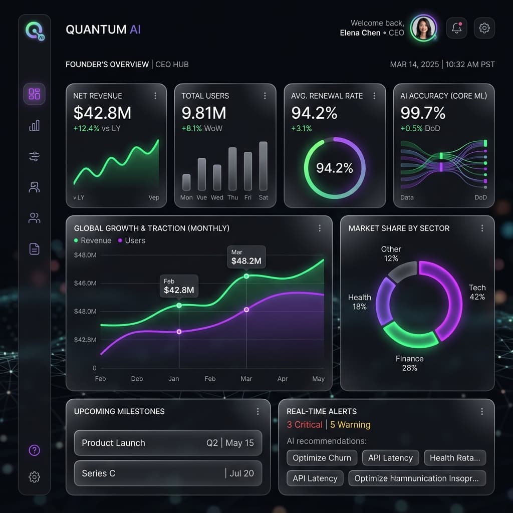 CEO Analytics Dashboard